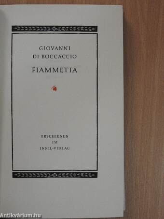 Fiammetta