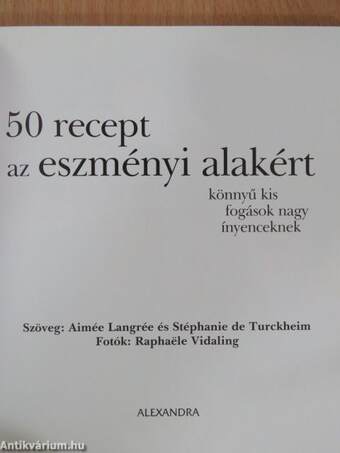 50 recept az eszményi alakért