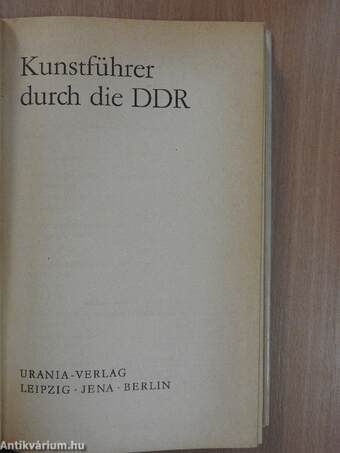 Kunstführer durch die DDR