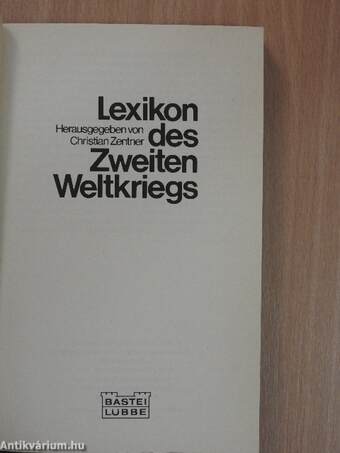 Lexikon des Zweiten Weltkriegs