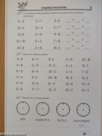 Gyakorol6ó feladatok matematikából 1.