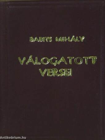 Babits Mihály válogatott versei (minikönyv) (számozott)