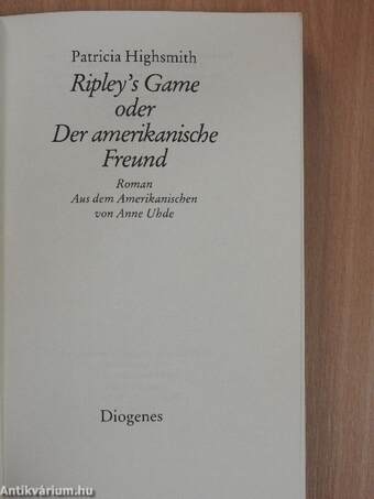 Ripley's Game oder Der amerikanische Freund