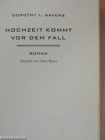 Hochzeit kommt vor dem Fall