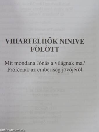 Viharfelhők Ninive fölött