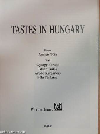 Tastes in Hungary