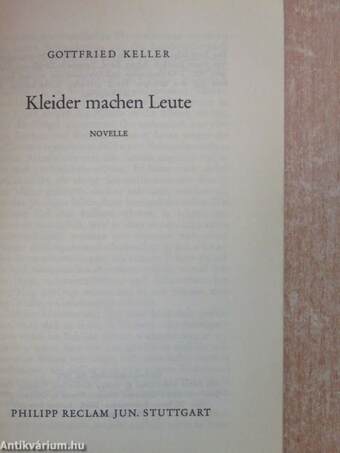 Kleider machen Leute