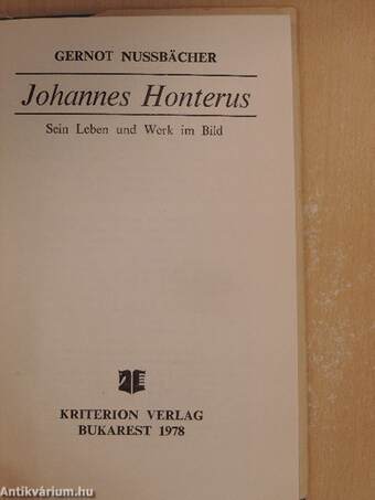 Johannes Honterus