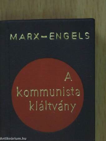 A Kommunista kiáltvány (minikönyv)