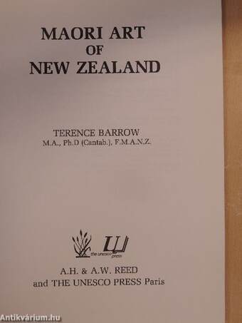 Maori Art of New Zealand