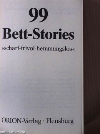 99 Bett-Stories