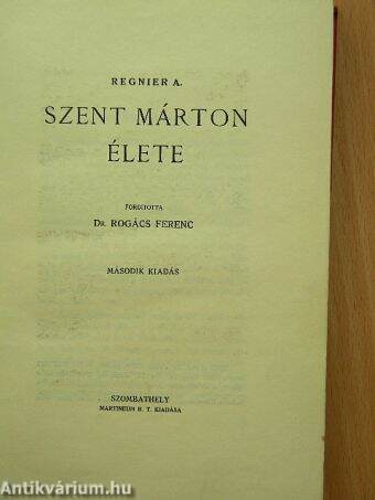 Szent Márton élete