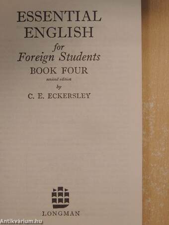 Essential English for Foreign Students Book 4.