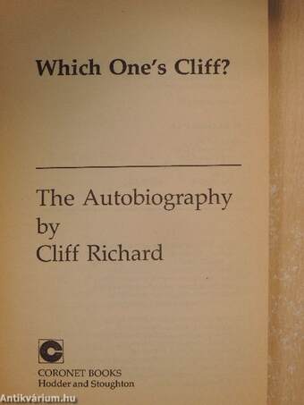 Which One's Cliff?