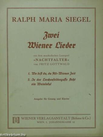 Zwei Wiener Lieder