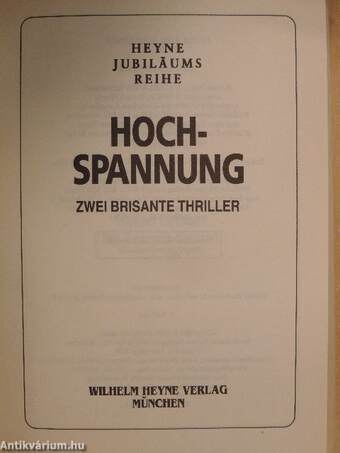 Hochspannung