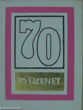 70 üzenet (minikönyv) (számozott)