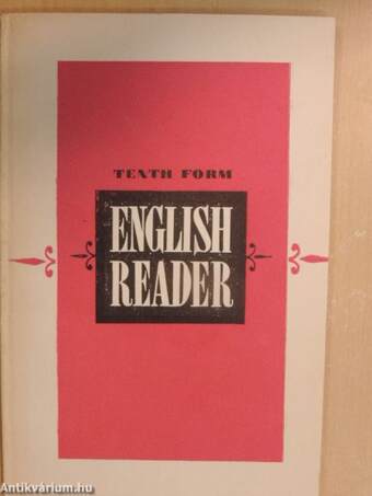 Tenth Form English Reader