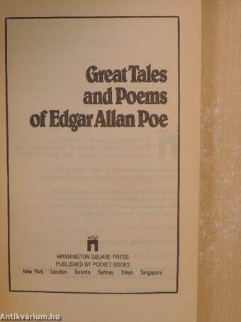 Great Tales and Poems of Edgar Allan Poe