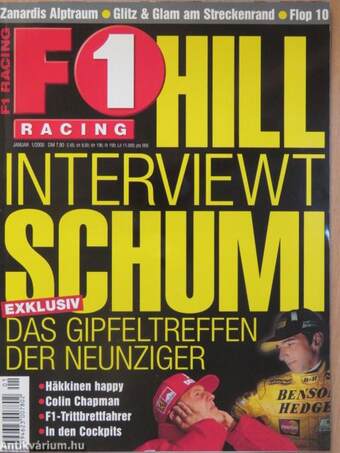 F1 Racing Januar-Dezember 2000.