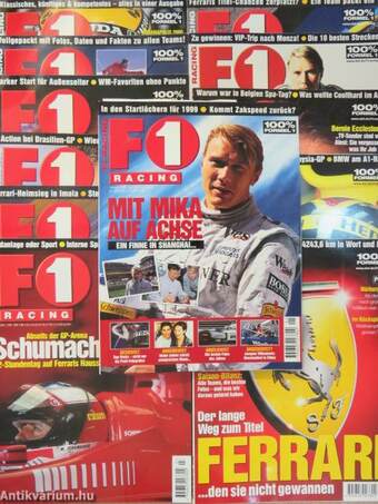 F1 Racing Januar-Dezember 1999.