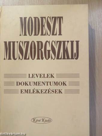 Levelek, dokumentumok, emlékezések (dedikált példány)