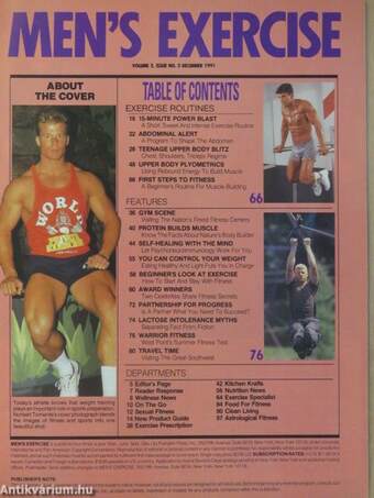 Men's Exercise December 1991.