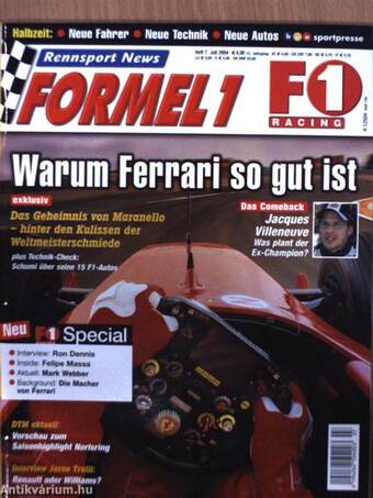 Formel1 Juli 2004.