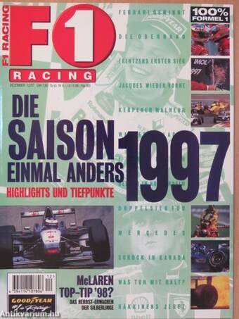 F1 Racing Dezember 1997.