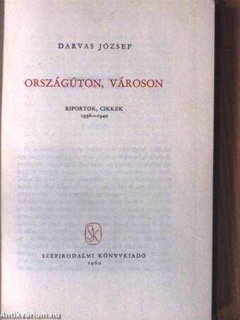 Országúton, városon