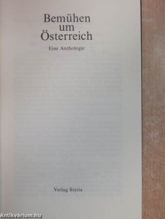 Bemühen um Österreich