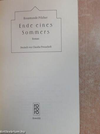 Ende eines Sommers