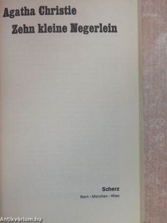 Zehn kleine Negerlein