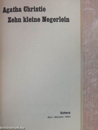 Zehn kleine Negerlein