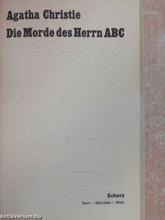 Die Morde des Herrn ABC