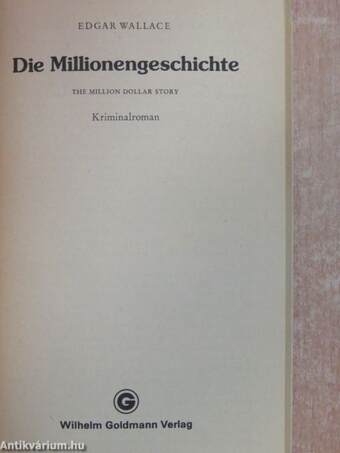 Die Millionengeschichte