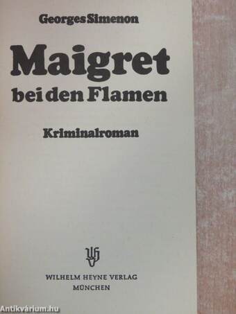 Maigret bei den Flamen