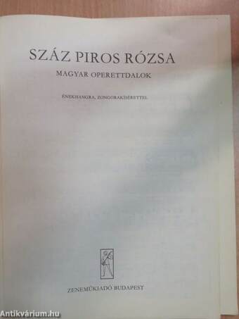 Száz piros rózsa