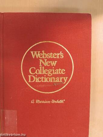 Webster's New Collegiate Dictionary