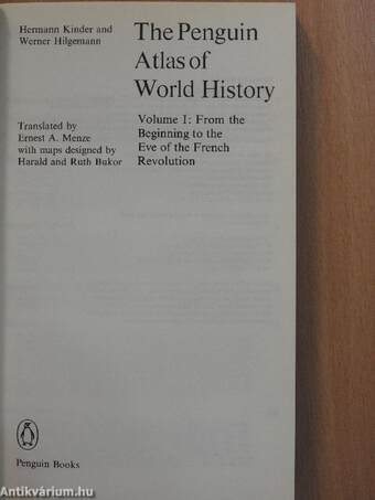 The Penguin Atlas of World History I-II.