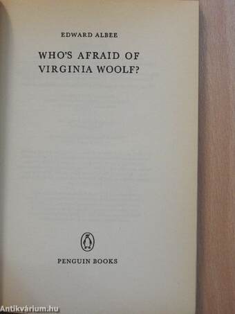 Who's afraid of Virginia Woolf?