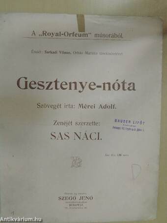 Gesztenye-nóta