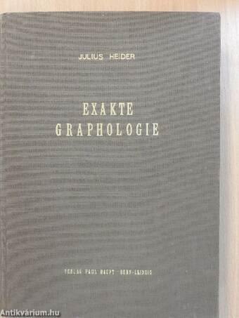 Exakte Graphologie