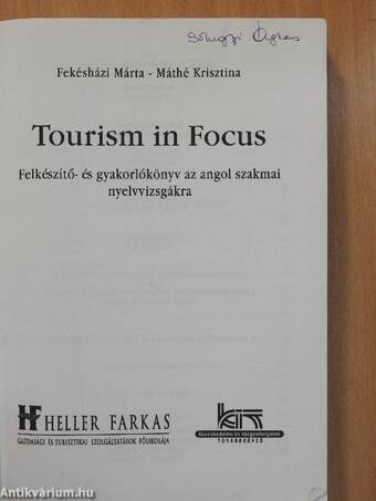 Tourism in Focus - CD-vel