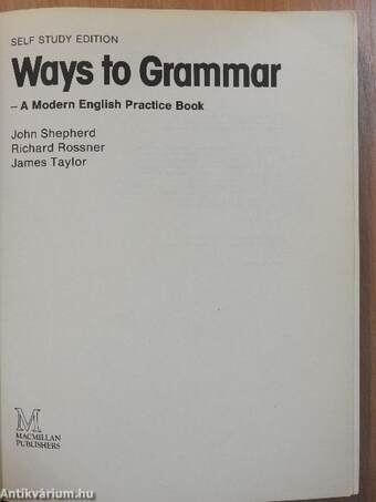 Ways to Grammar