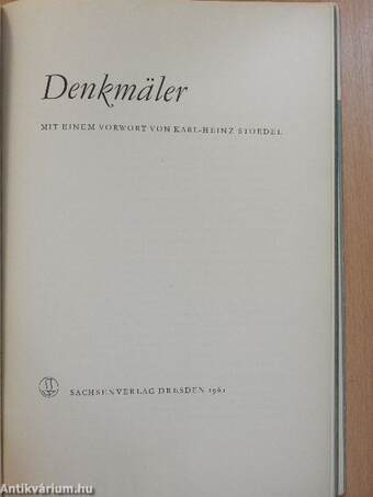 Denkmäler