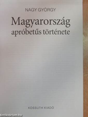 Magyarország apróbetűs története