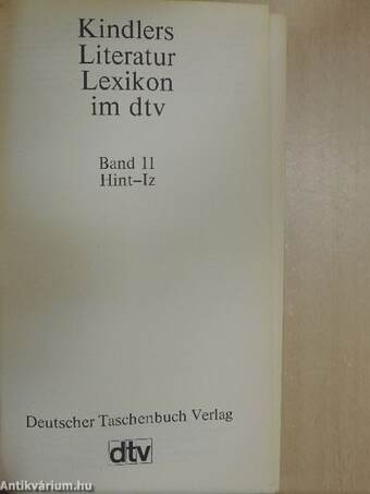 Kindlers Literatur Lexikon 11 (töredék)