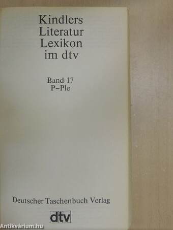 Kindlers Literatur Lexikon 17 (töredék)