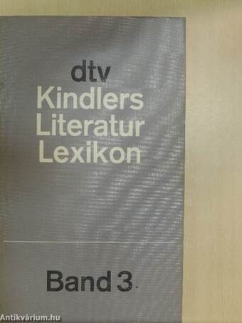 Kindlers Literatur Lexikon 3 (töredék)